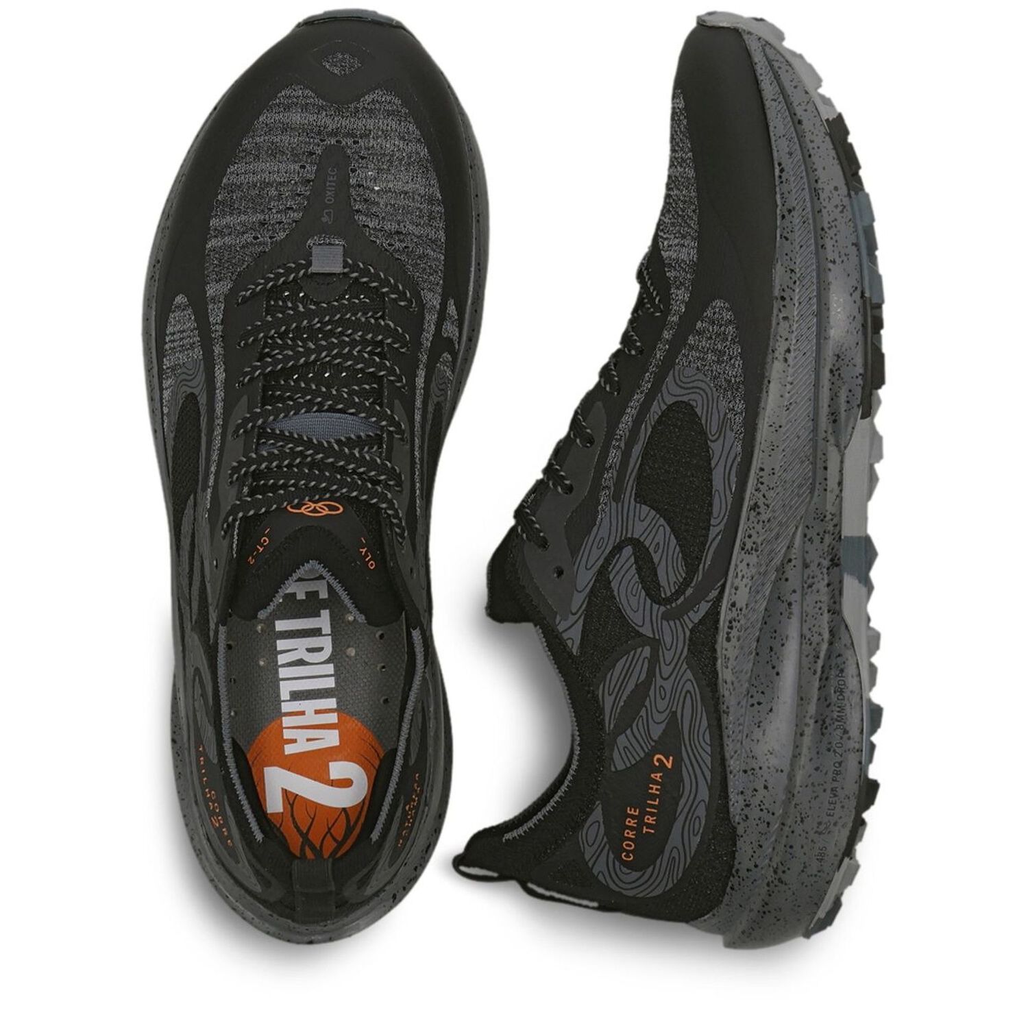 Zapatilla Trail Running Hombre Corre Trilha 2 Negro image number 2.0