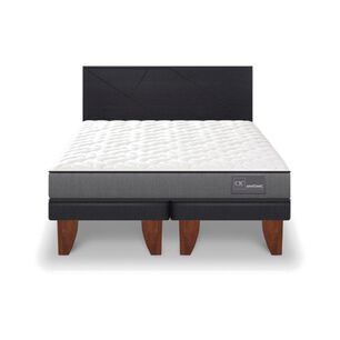 Cama Europea Cic Anatomic / 2 Plazas / Base Dividida + Respaldo