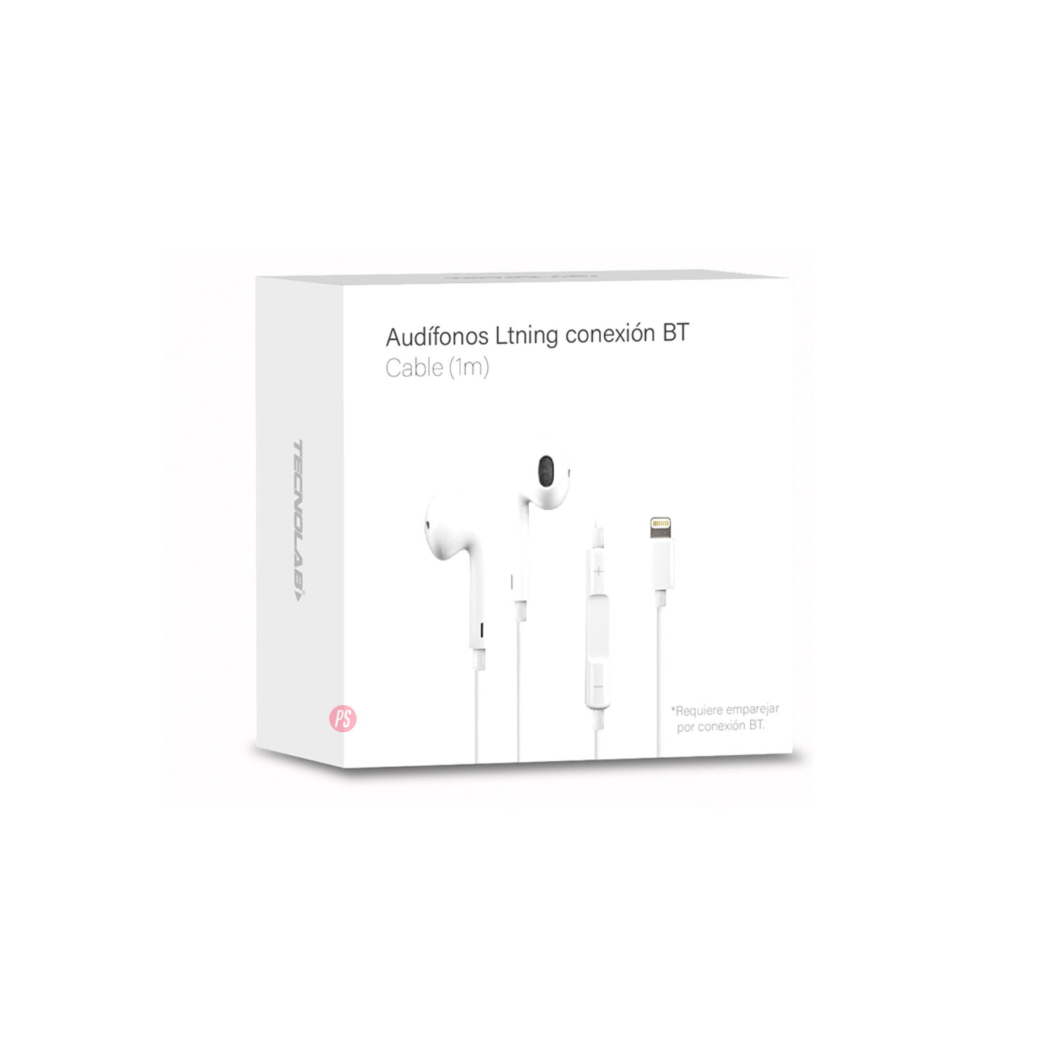 Aud&iacute;fonos Compatible Iphone Con Conector Lightning Blanco - Ps image number 3.0