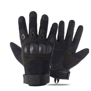 Guantes Tácticos Para Motocicleta O Bici Nudillos Extra Duros Con Dedos