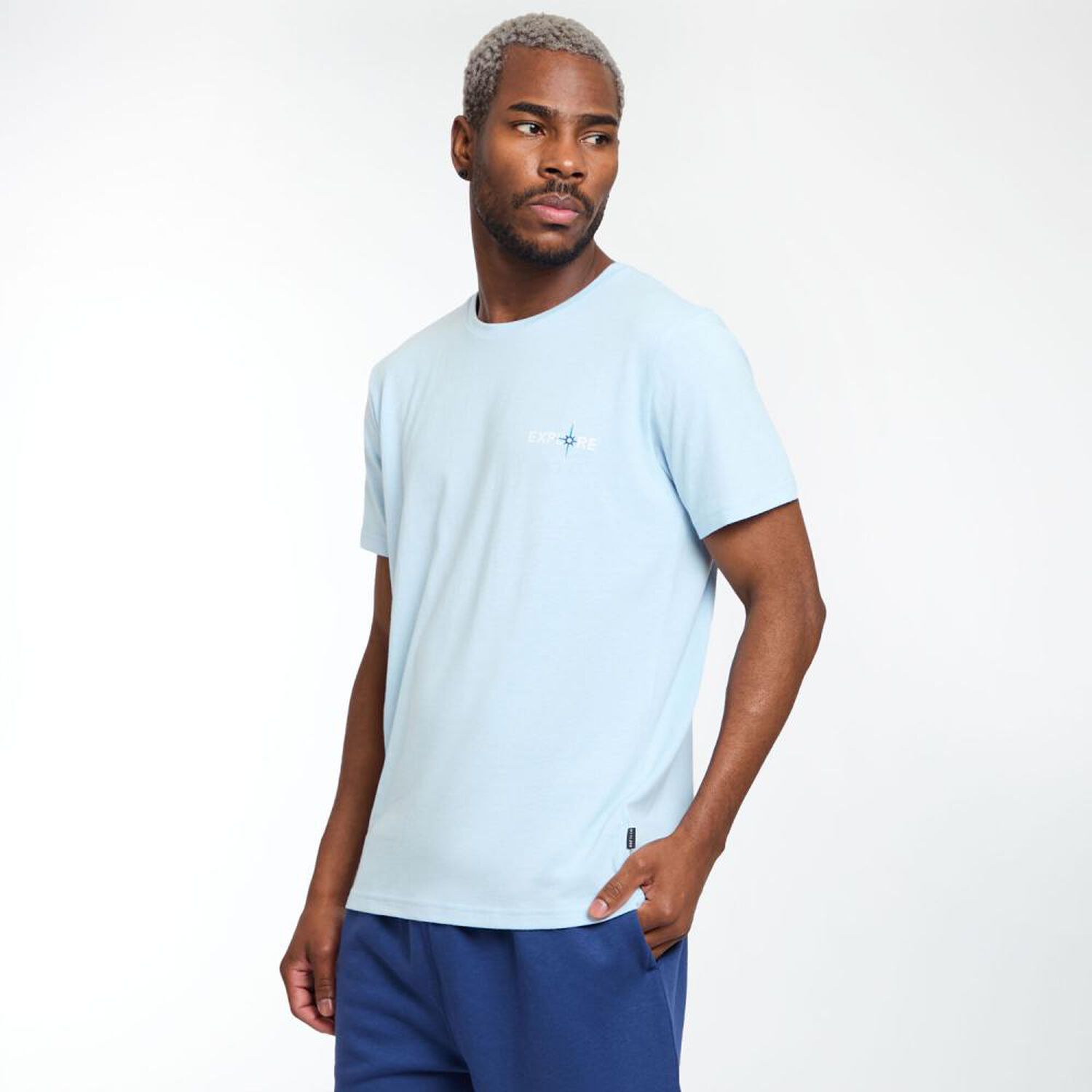 Polera Deportiva Manga Corta Estampado Hombre Wetland image number 2.0