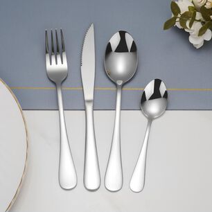 Cubiertos De Mesa Azhome Silver / 24 Piezas