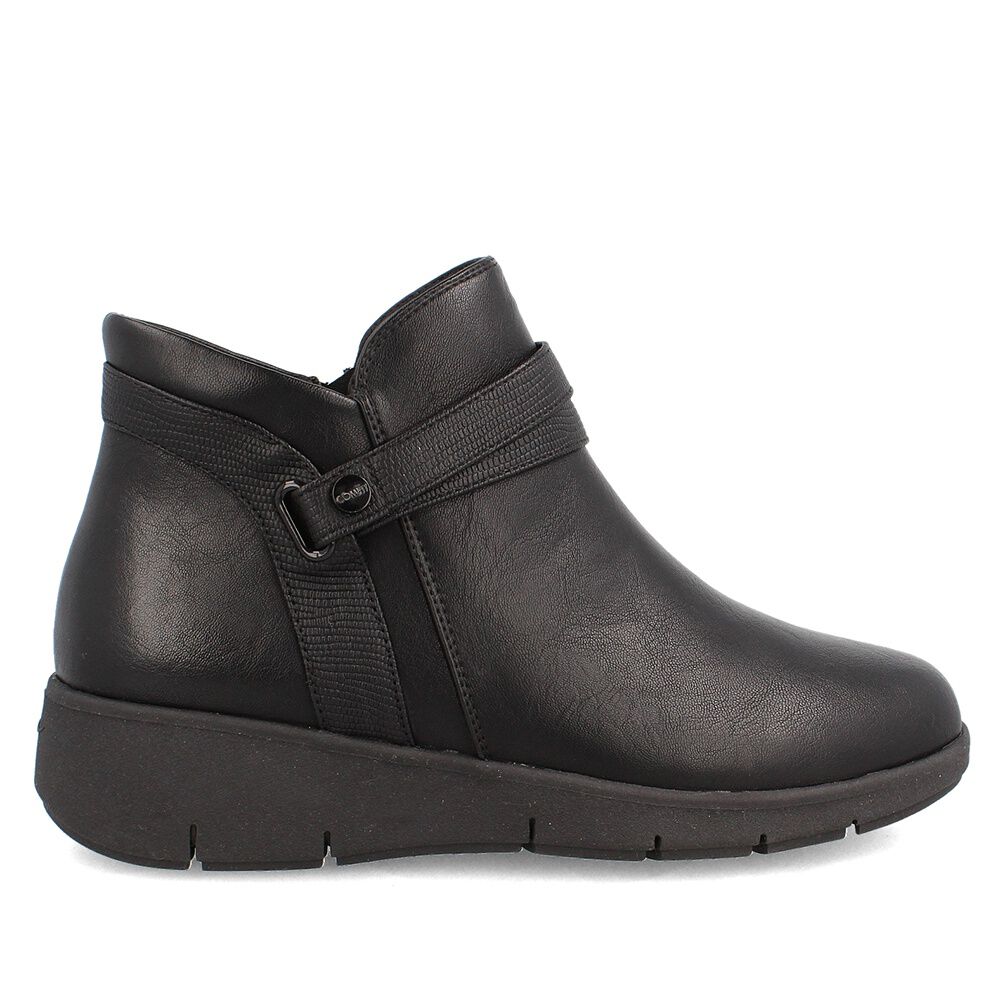 Bot&iacute;n Mujer Bata Comfit Fiona Negro image number 0.0