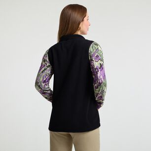 Poler&oacute;n Regular Sin Manga Cuello Alto Mujer Geeps