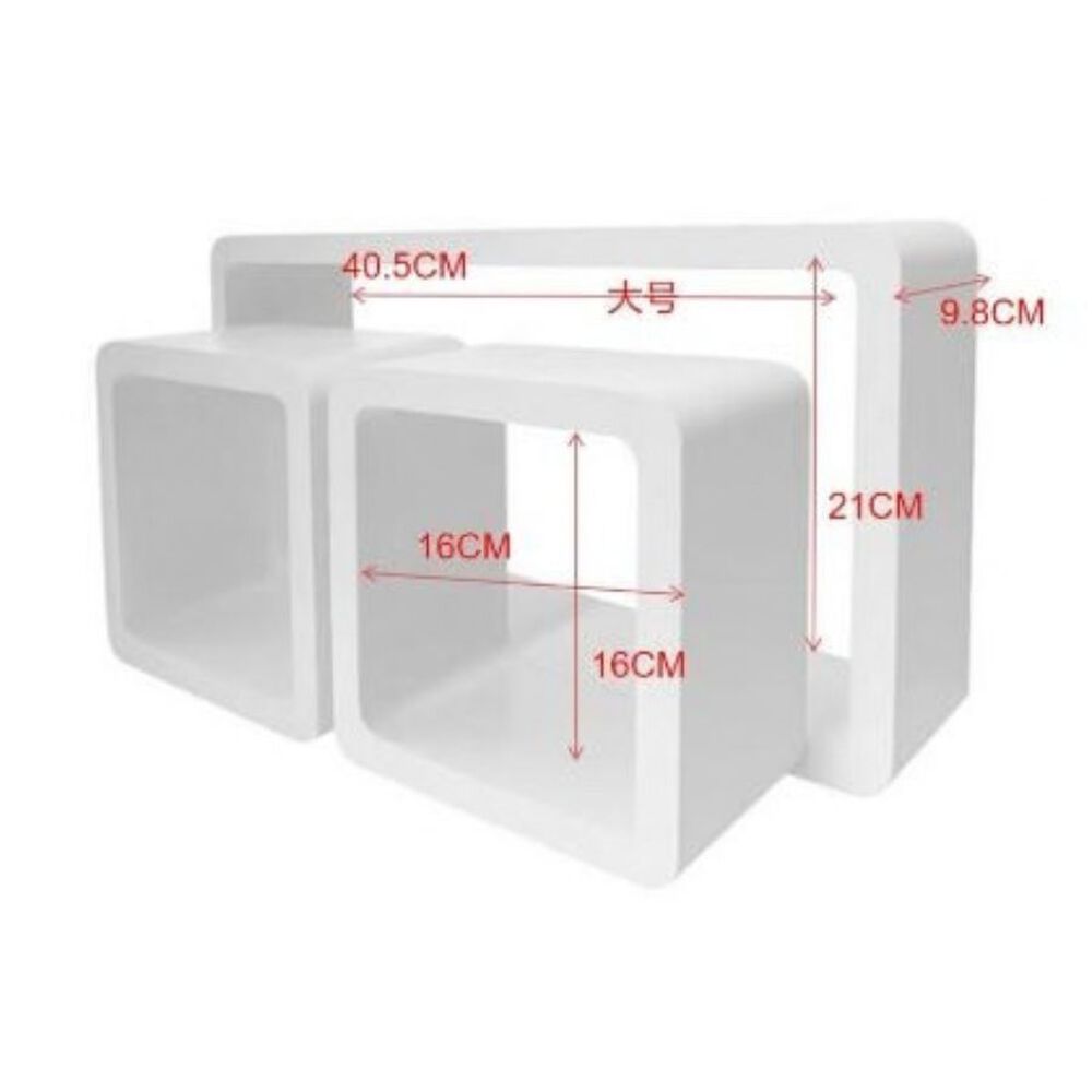 Set 3 Repisas Estante Flotantes Decorativo Moderno image number 1.0