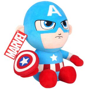 Juguete Figura De Accion Peluche Capitan America 30cm