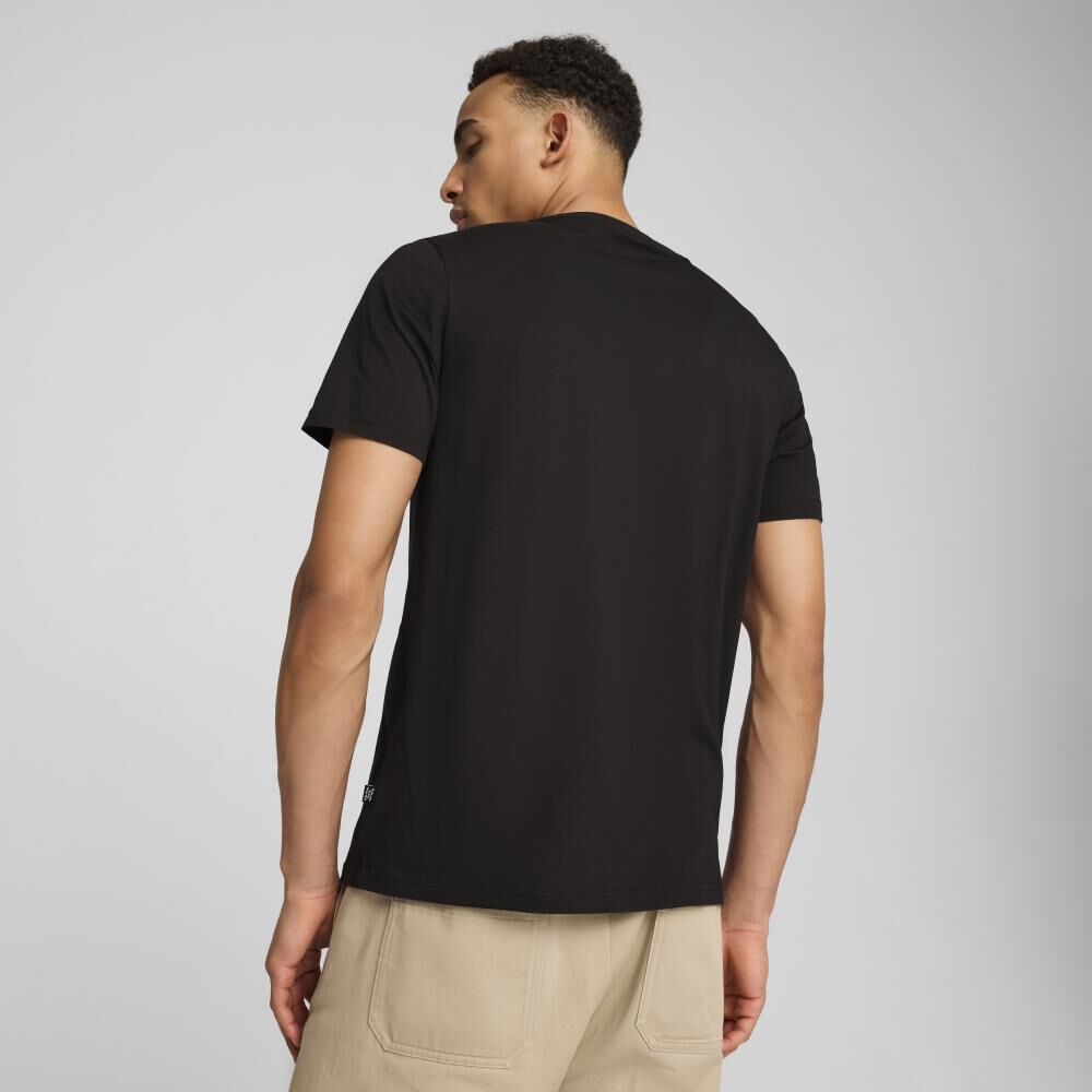 Polera Deportiva Ess+ Camo Graphic Tee image number 4.0