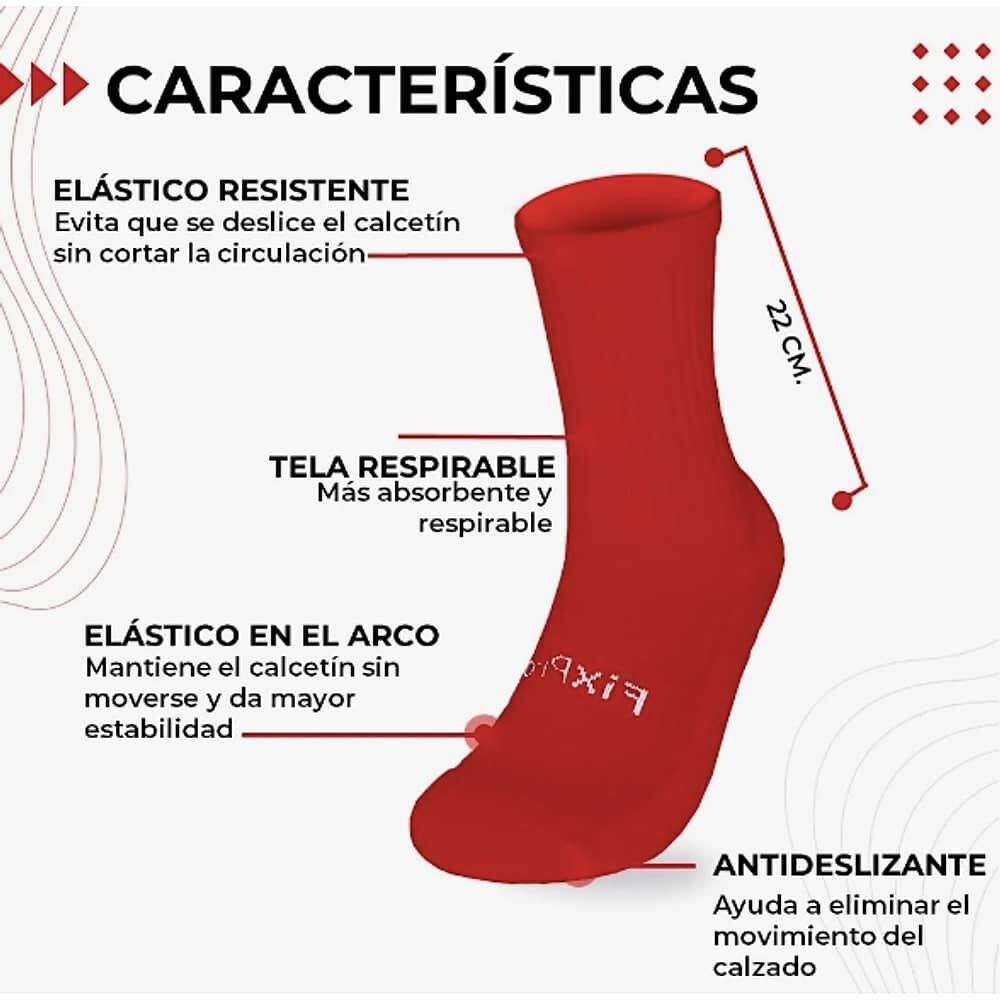 Medias Calcetas Futbol Antideslizante Set 2 + Pantorrillera image number 3.0