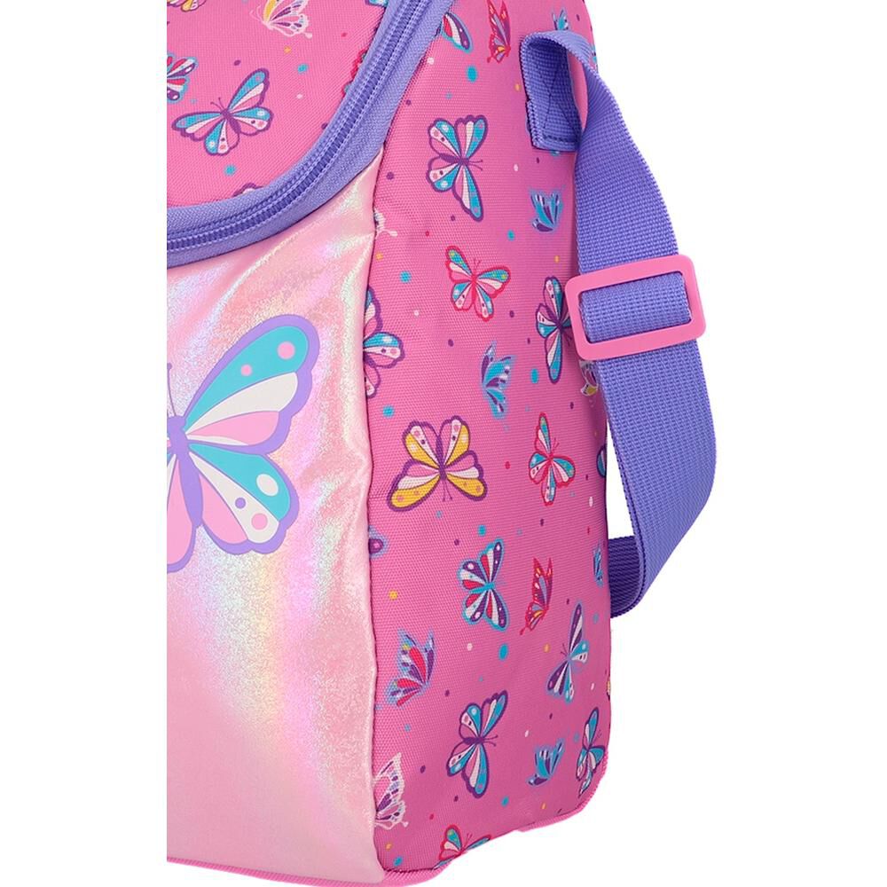 Lonchera T&eacute;rmica Xtrem Froster 6xt Mariposas Rosado/morado image number 5.0