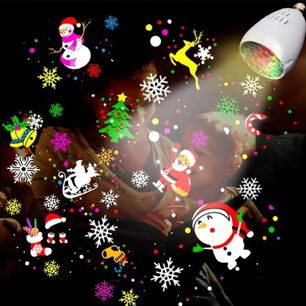 L&aacute;mpara Proyector Led De Navidad .