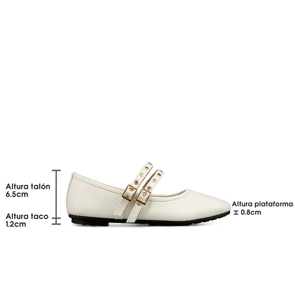 Ballerina Casual Plana Mujer Weide You510 image number 7.0