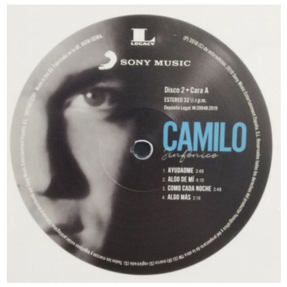 Camilo Sesto - Camilo Sinfonico (2lp) | Vinilo image number 6.0
