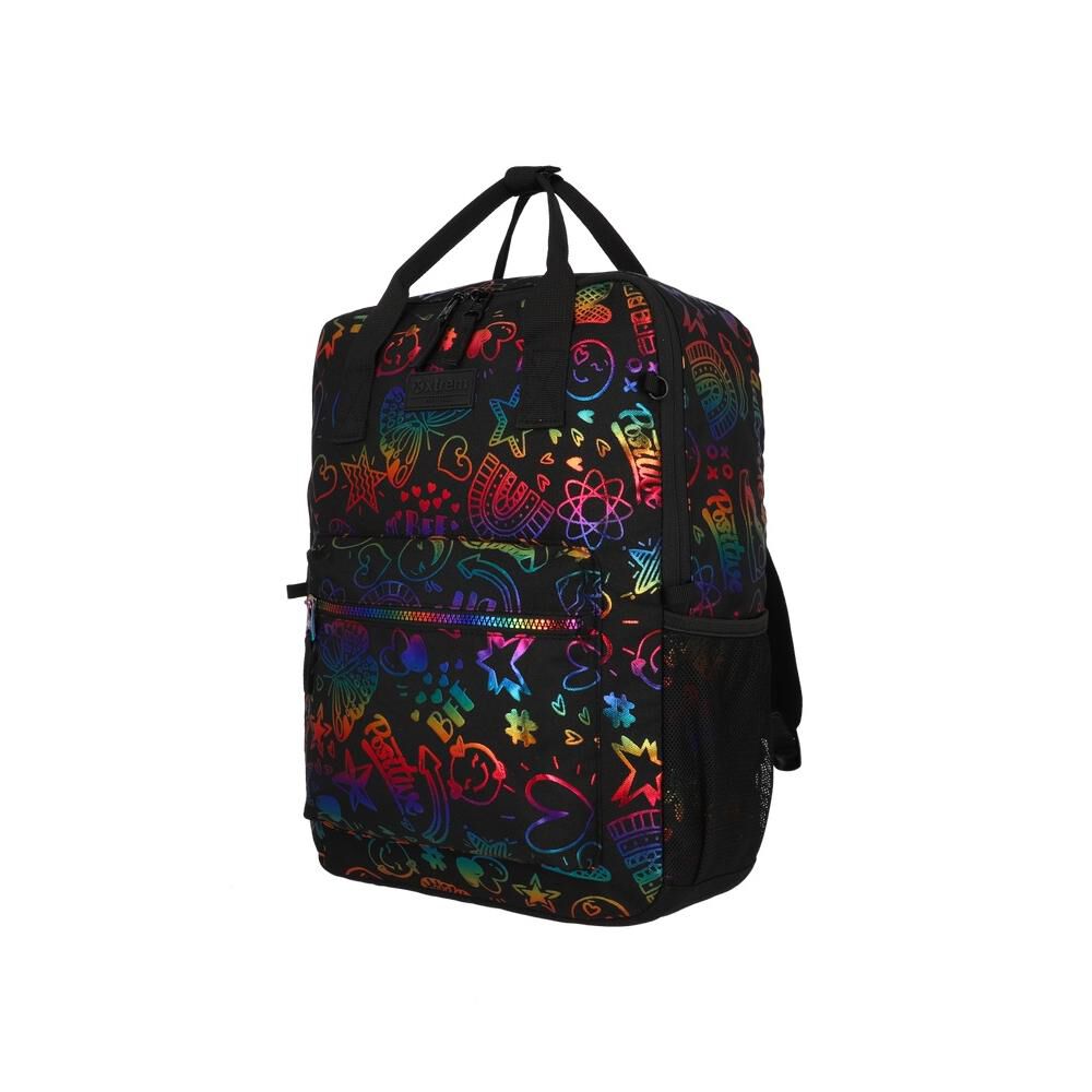 Mochila Notebook Xtrem Leia 6xt Negro/multicolor 15" image number 1.0