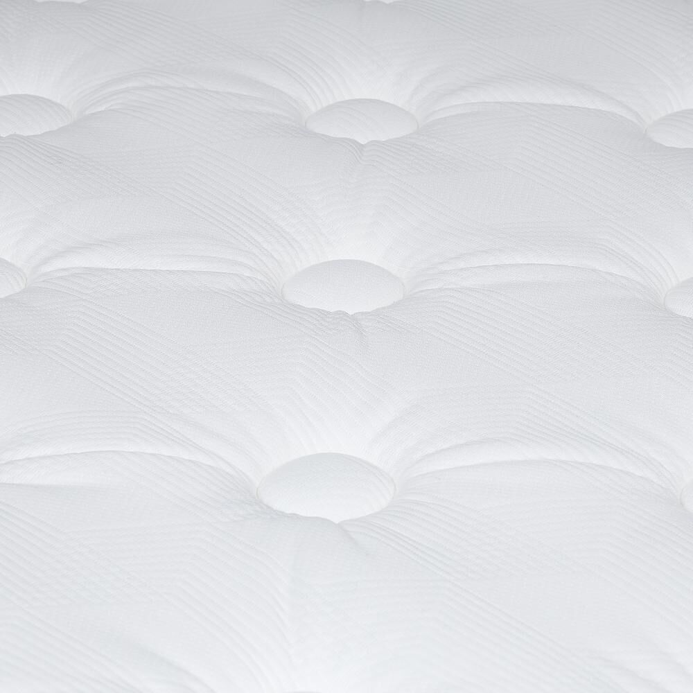 Cama Europea Rosen New Style 6 / 2 Plazas / Base Dividida + Set De Maderas image number 6.0
