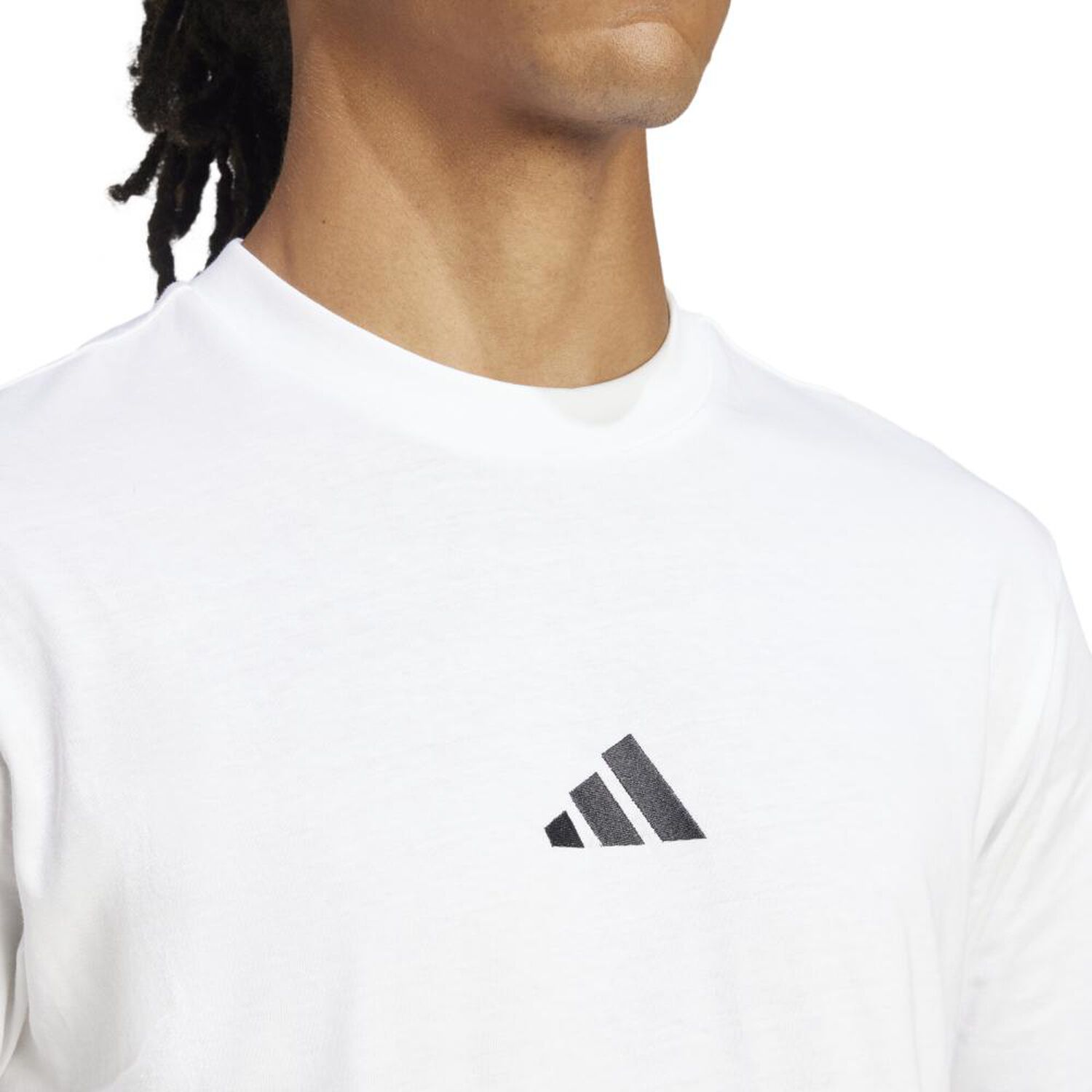 Camiseta Hombre Essentials Adidas Small Logo Single Jersey image number 5.0