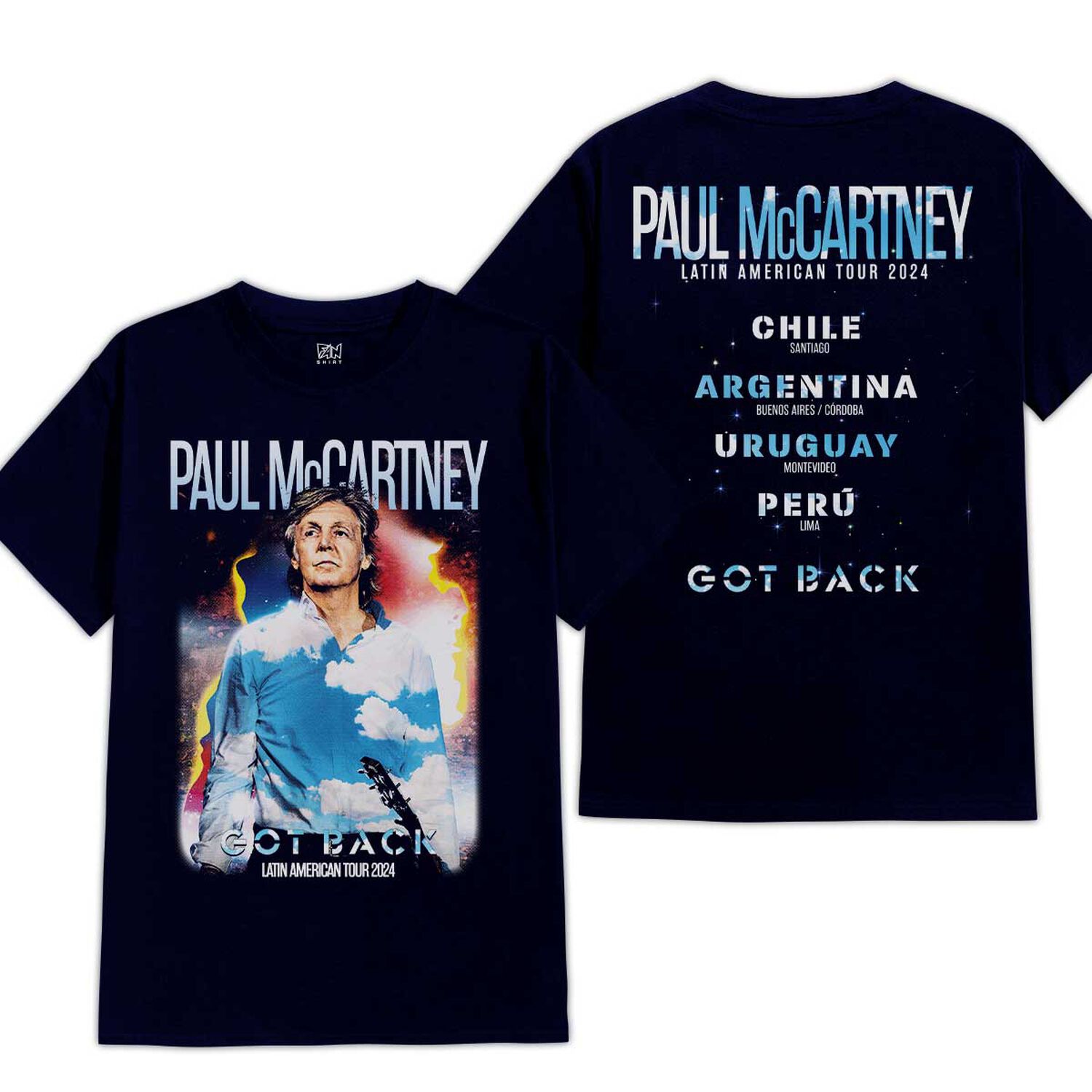 Polera Paul Mccartney Got Back Tour 2024 image number 5.0