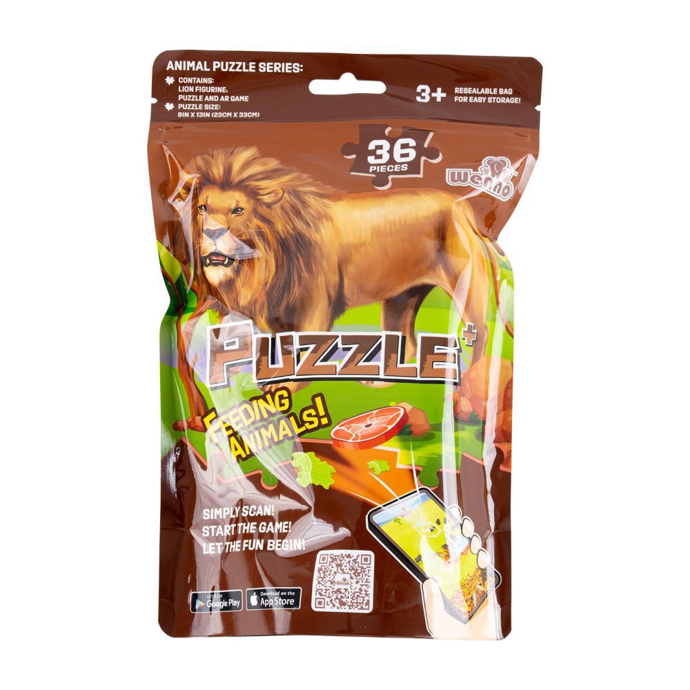 Puzzle Le&oacute;n 36 Piezas + Figura image number 3.0