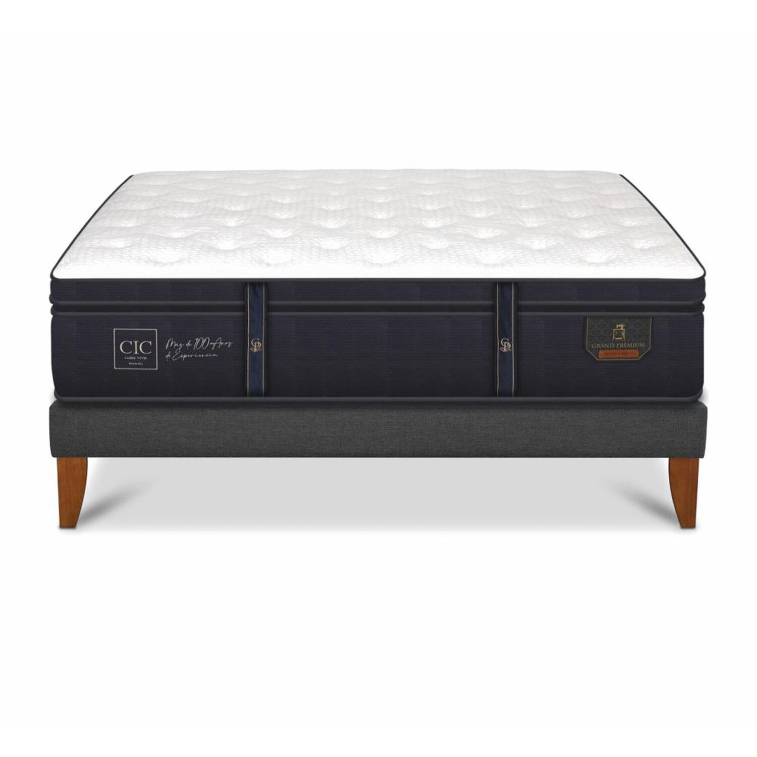 Cama Europea Cic Ce Box Grand Premium / Super King / Base Normal image number 0.0