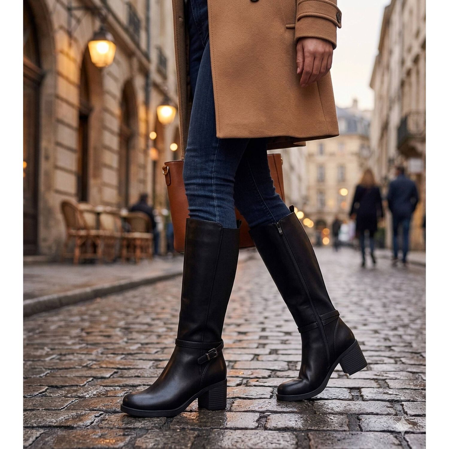 Bota Larga Berta Negro Alquimia image number 4.0