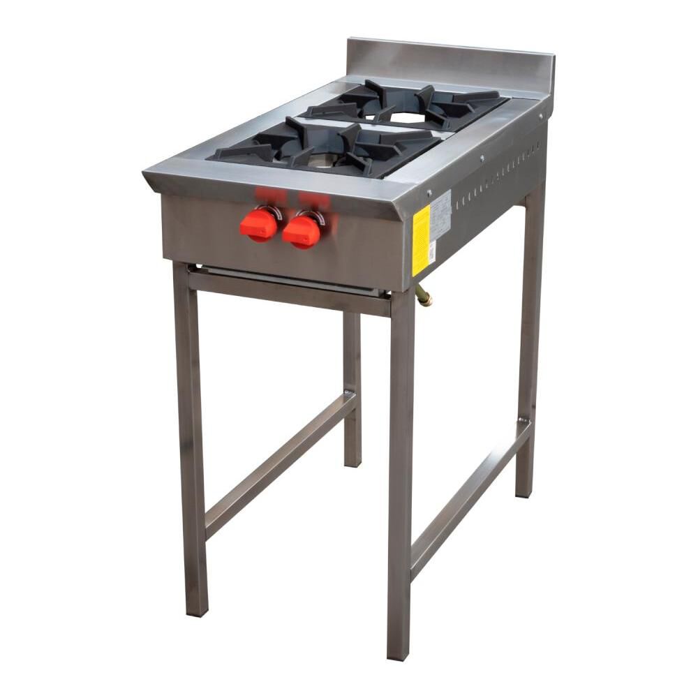 Anafe Ticgas Inox / 2 Quemadores / Gas Licuado image number 2.0