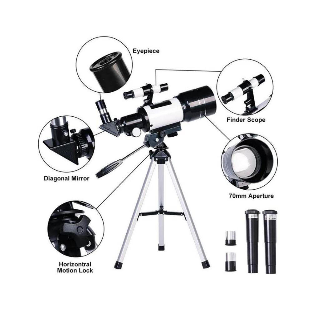 Telescopio Astronómico Profesional Monocular F30070m image number 1.0