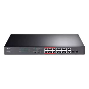 Switch 16 Puertos Poe 2 Puertos Gigabit Tp-link Tl-sl1218mp