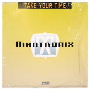 Mantronix - Take Your Time | 12" Maxi Single Usado