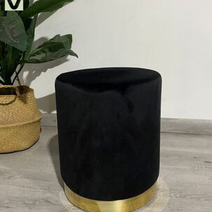 Puff Redondo Terciopelo Fancy