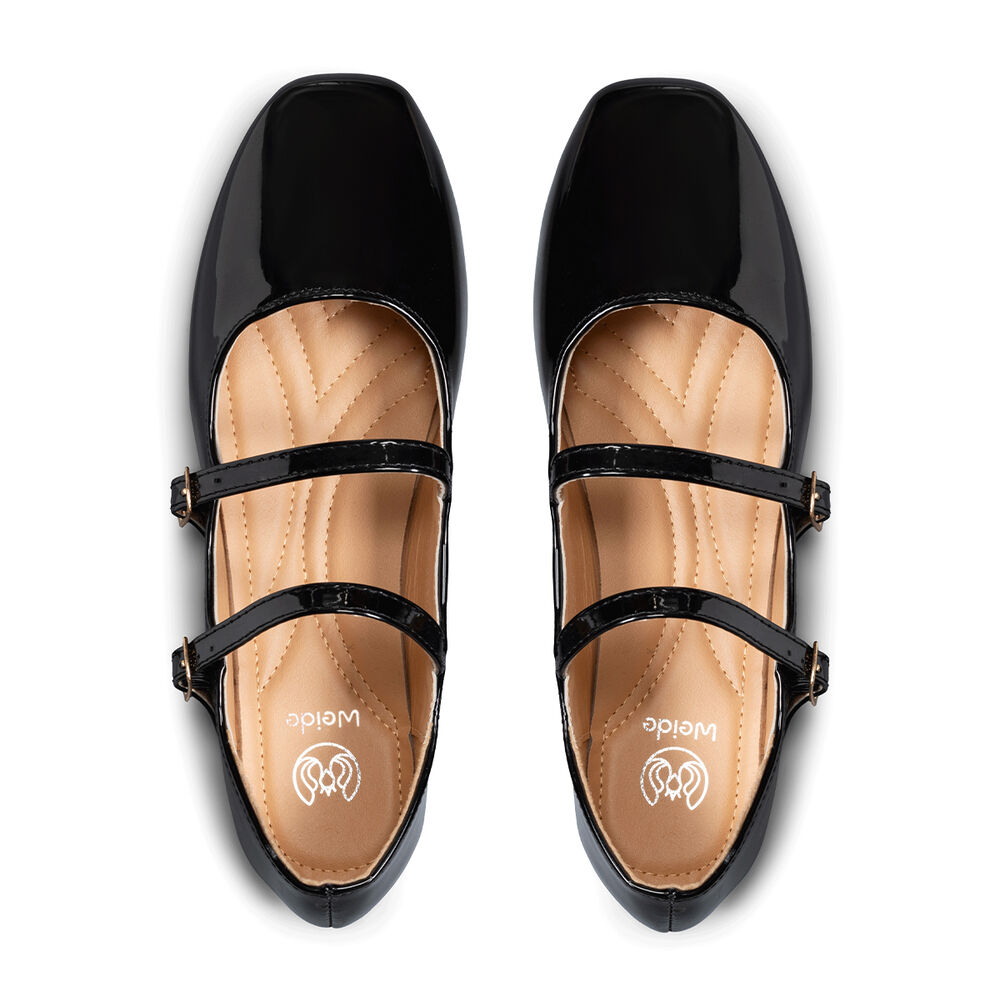 Ballerina Casual Mujer Moda Charol Plano Weide You503 image number 5.0