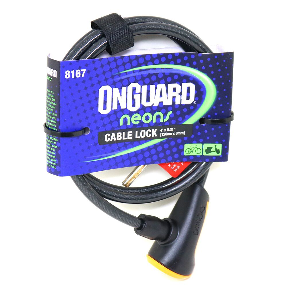 Candado Bicicleta On Guard Espiral Ns 180x12mm image number 4.0
