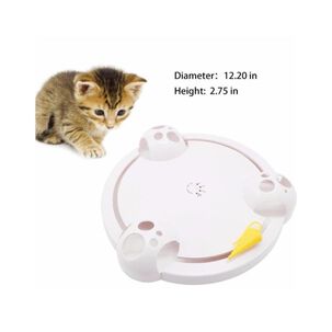 Juguete Interactivo Raton Electrico Para Gatos Mascotas