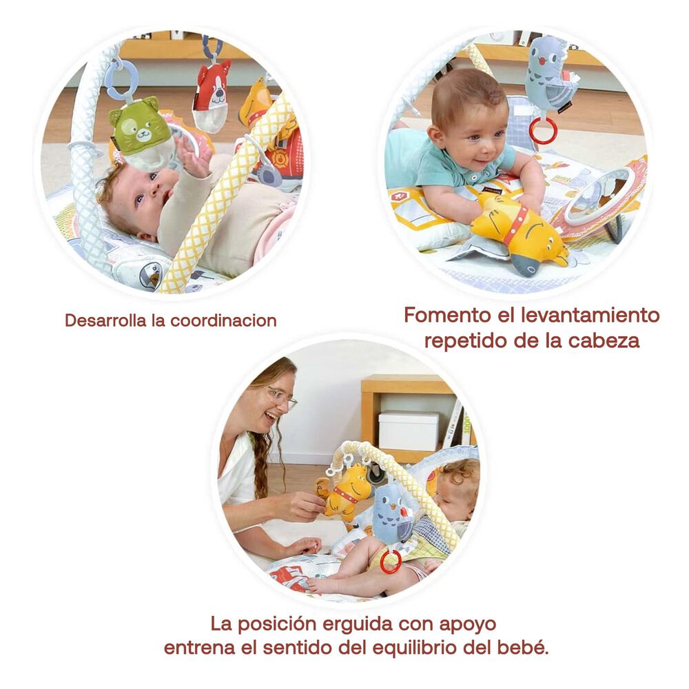 Gimnasio Interactivo Beb&eacute;s Urban Gymotion Lay To Sit-up Play Yookidoo image number 7.0