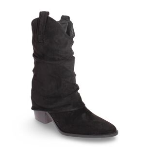 Bota Country Negro V&iacute;a Franca Art. 5xzn10392bblack