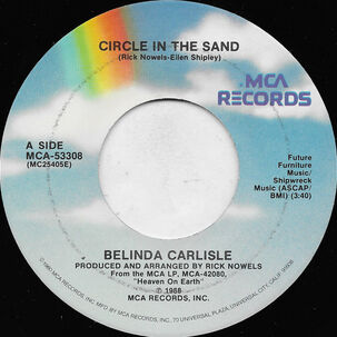 Belinda Carlisle - Circle In The Sand | 7" Single Vinilo Usado