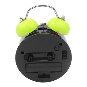 Reloj Despertador Con Campana Y Luz Cambia Color - Ps