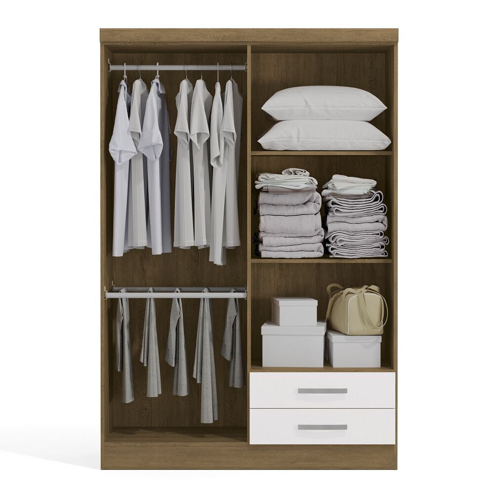 Closet Yardas Josefa Blanco / Angelín 4 Puertas 2 Cajones image number 3.0