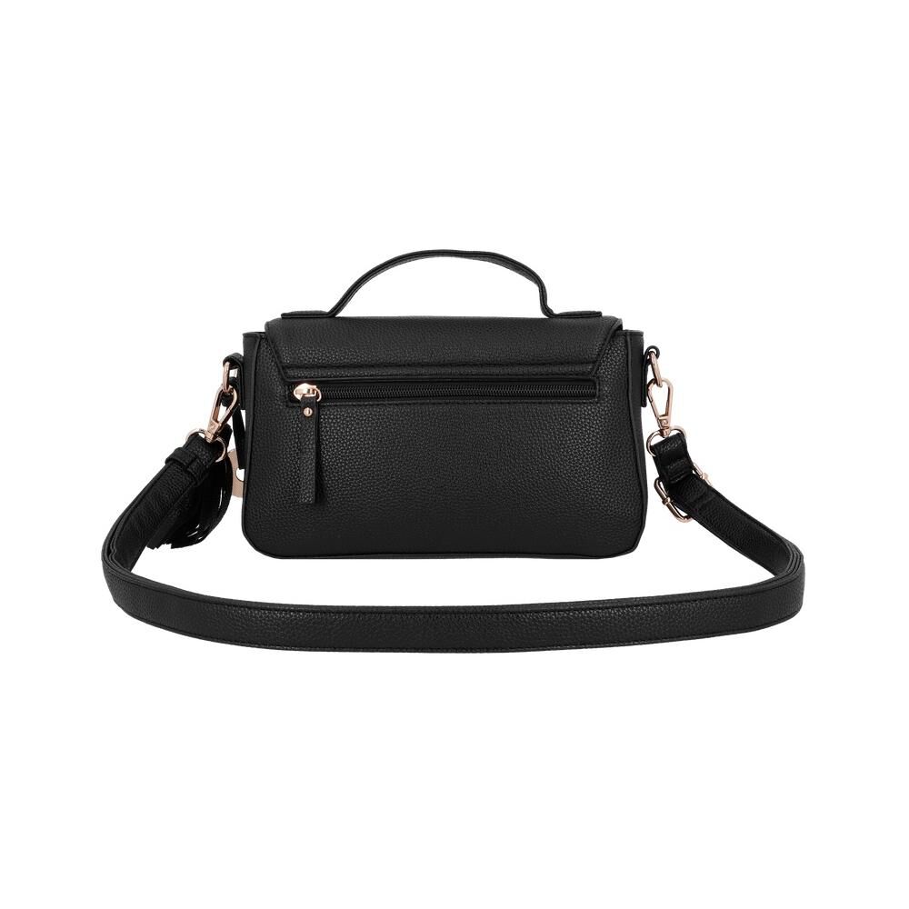 Bandolera Secret Cork St6 S Negro image number 2.0