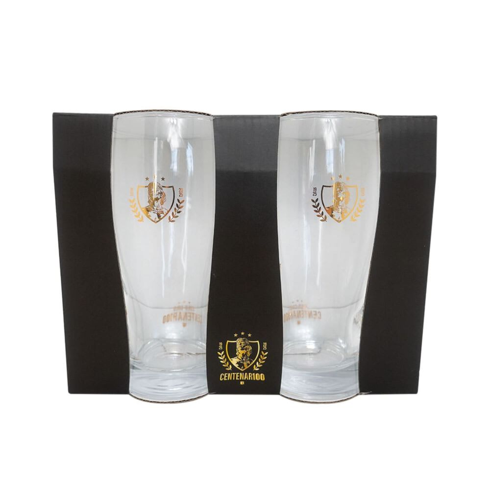Set 2 Vasos Shopero Centenario Colo Colo image number 4.0
