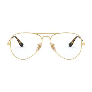 Lentes &Oacute;pticos Aviator Dorado Ray-ban Optical