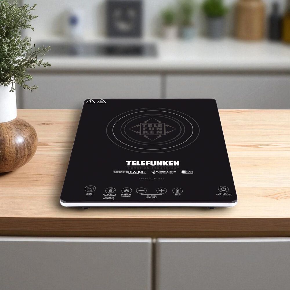 Cocina Eléctrica Encimera De Inducción Touch 2100w/ 60°/240° image number 3.0