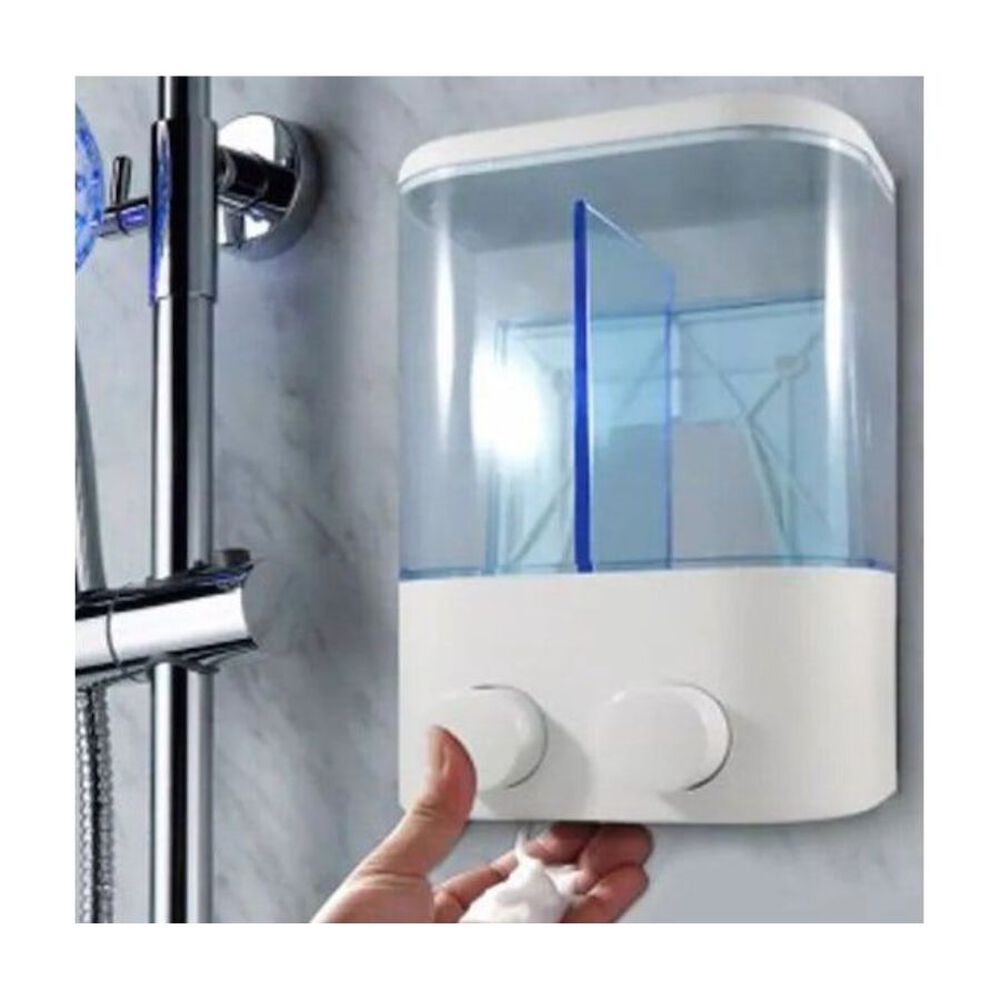 Dispensador De Baño Doble Jabón Gel 1000ml image number 3.0