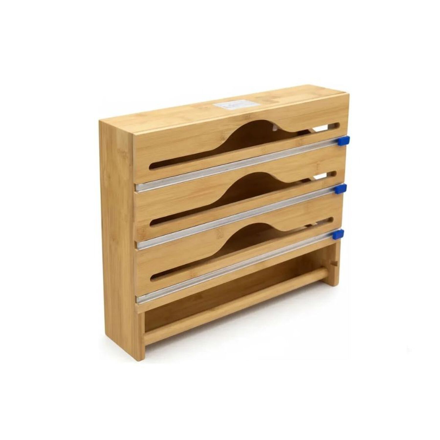 Organizador Dispensador 4 Niveles Cocina Bamb&uacute; Cortador Integrado image number 0.0