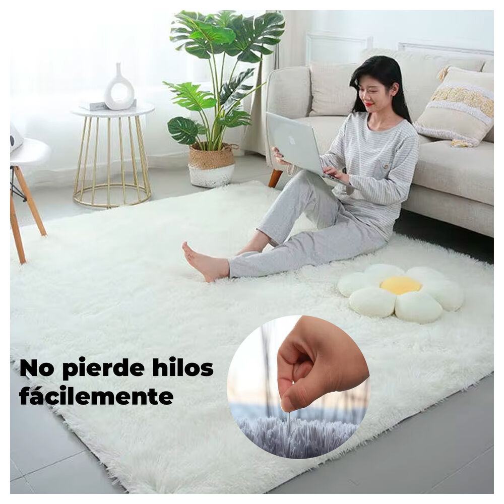 Alfombra Decorativa Antideslizante Ideal Para Sala Y Dormitorio image number 4.0