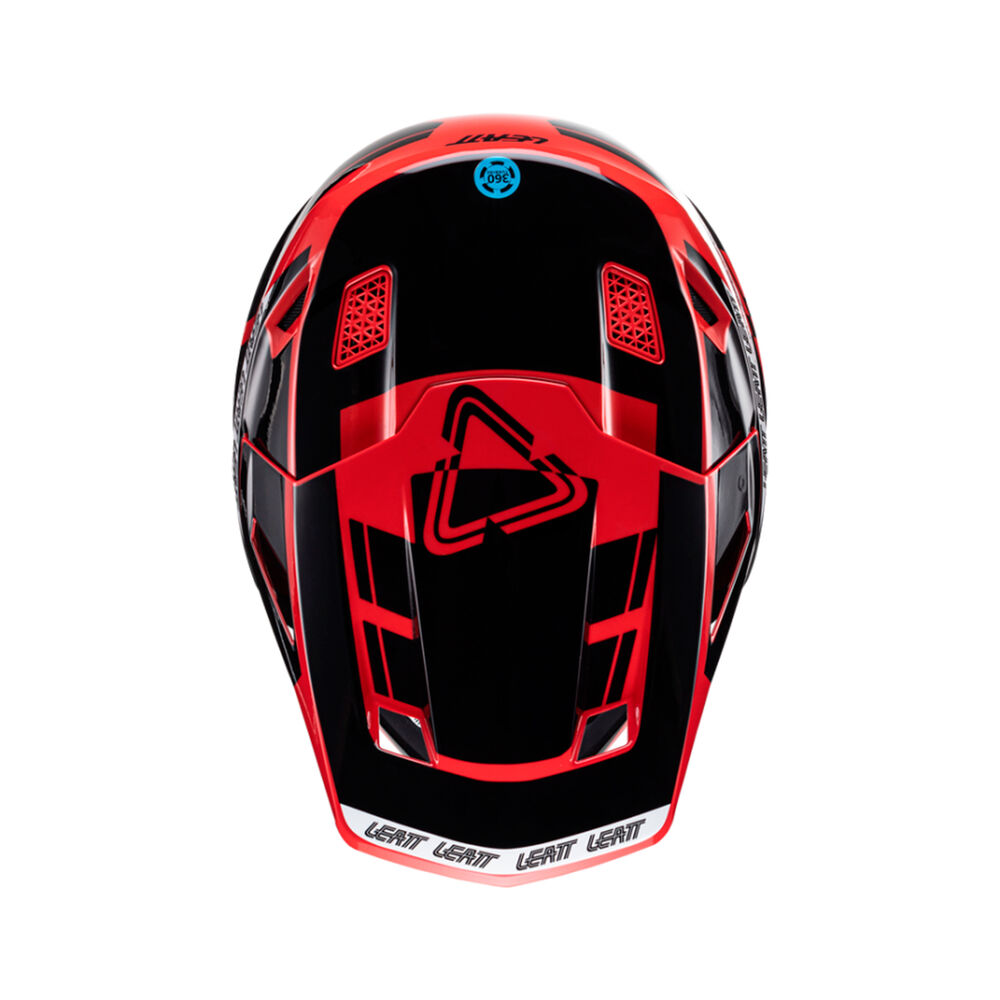 Kit Leatt Casco Con Antiparra Moto 7.5 V24 Rojo Xl image number 7.0