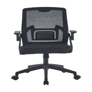 Silla De Oficina Ejecutiva Montreal Ergonomica Color Negro Bm-808 Arthome