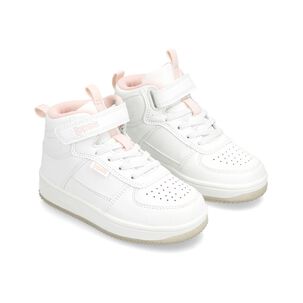 Zapatilla Infantil Niña Topsis White