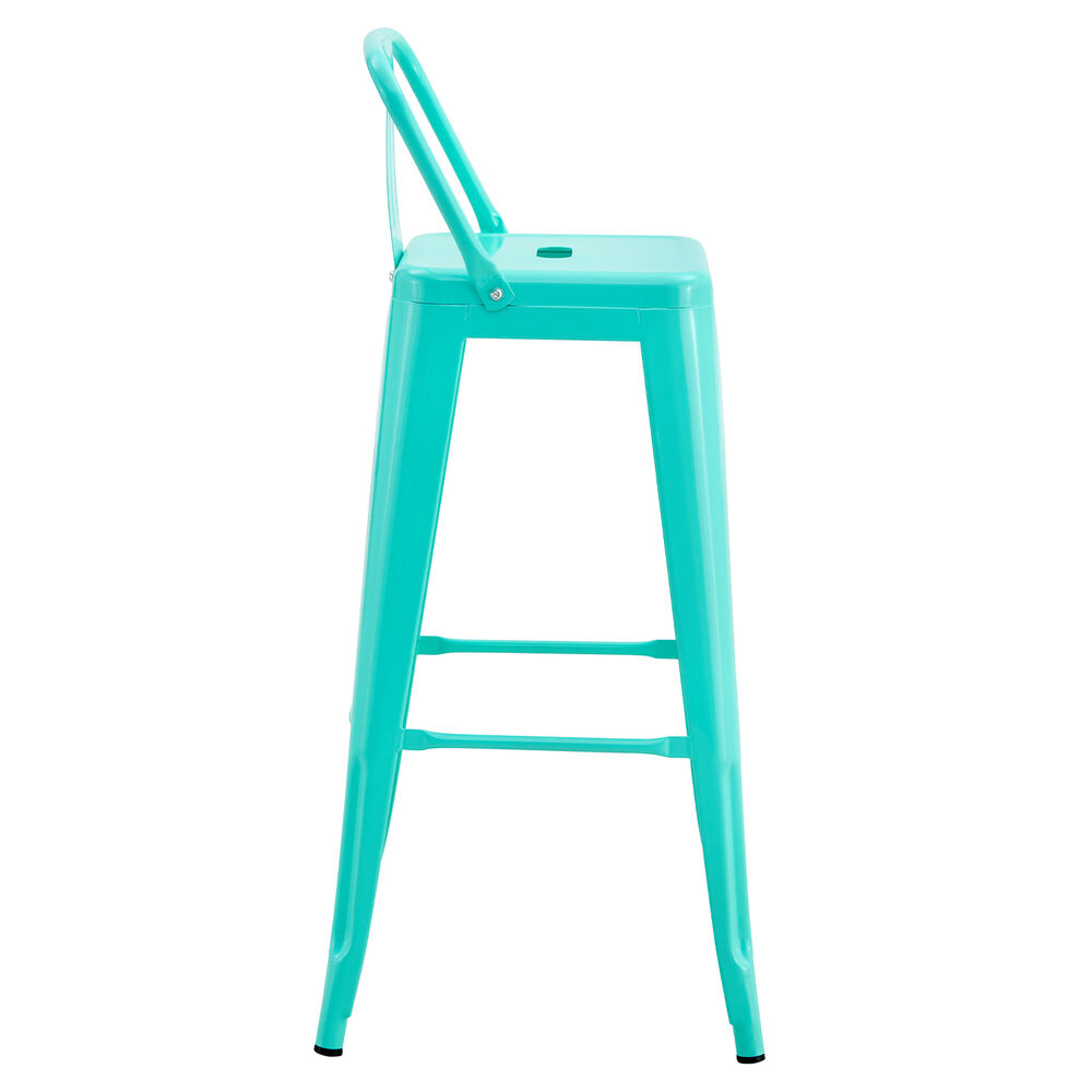 Pack De 4 Silla Alta Metal Menta image number 2.0
