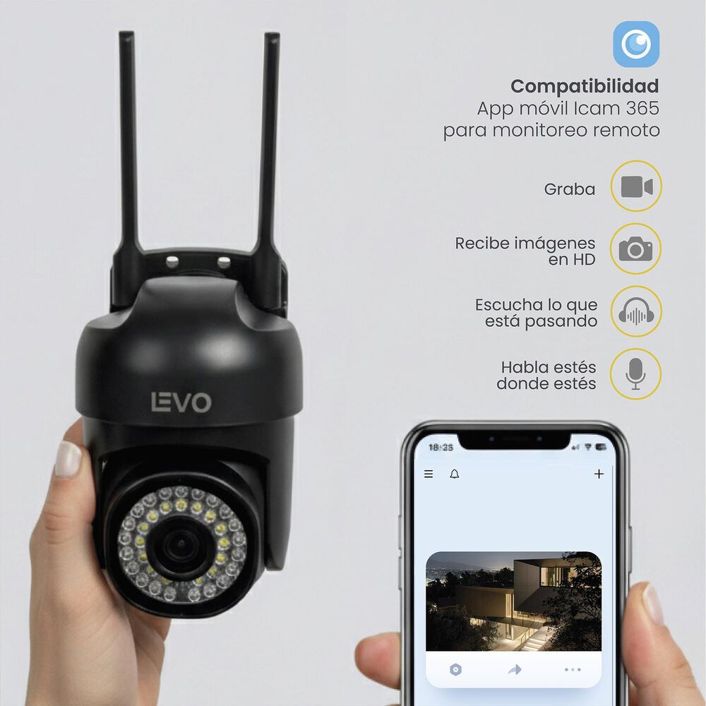 C&aacute;mara De Seguridad Impermeable Wifi 5g 2mp Guardpro X5 Levo image number 5.0