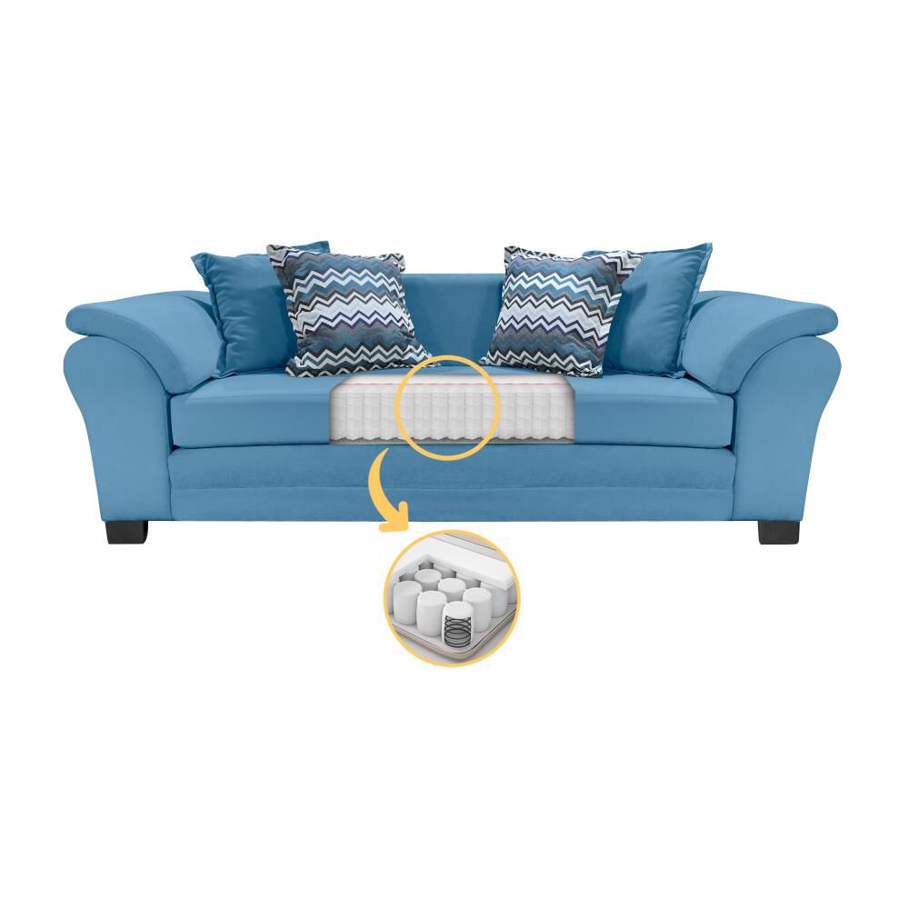 Sof&aacute; Living Factory Mustang / 3 Cuerpos image number 2.0