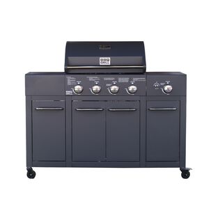 Parrilla Gas Buffalo Grey 4+1 Q + Funda De Regalo
